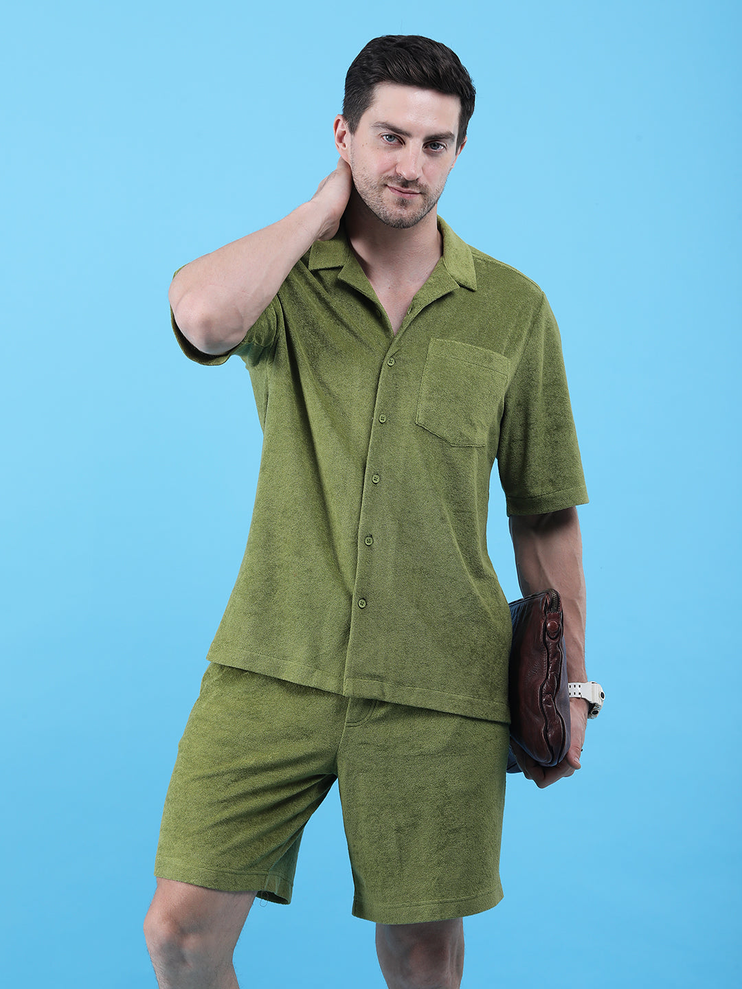 Palmshade Cotton Terry Co-ord Set