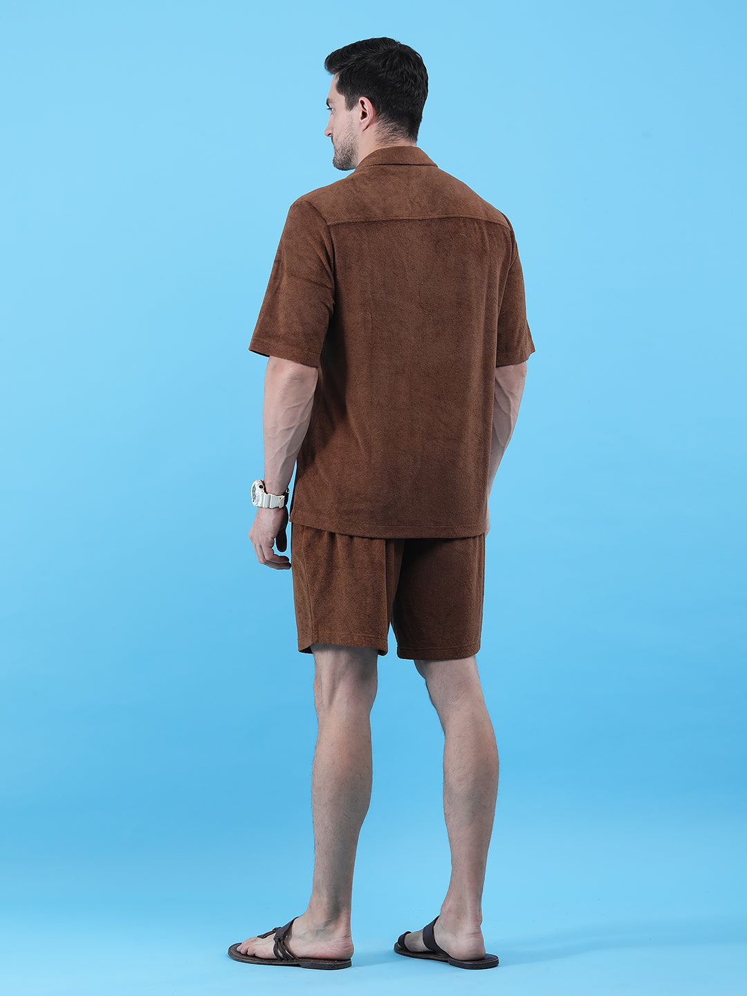 Mocha Mist Cotton Terry Co-ord Set