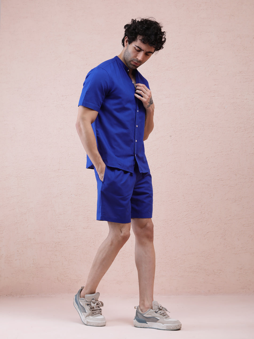 Indigo Crest Shorts
